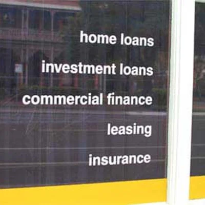Home Loans Sign - Financial services signage