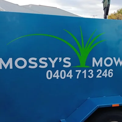 Mossys Mowing - Service business vehicle graphics